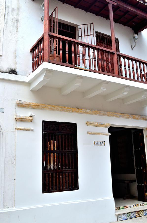 Hotel Casa Alpha Cartagena Exterior foto